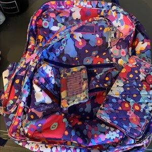 Vera Bradley backpack set
